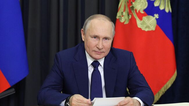 Президент России Владимир Путин